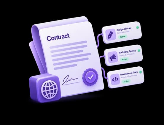 Signed contract linked to active design, marketing and development partners